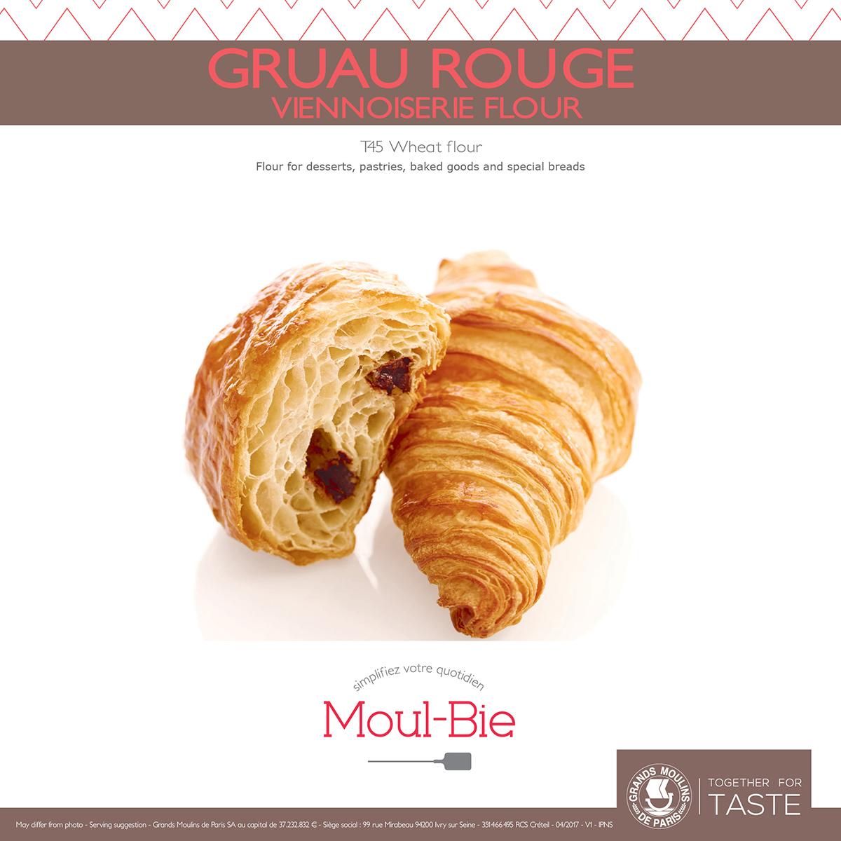 Farine de Gruau T45 (French Croissant and Brioche Flour)