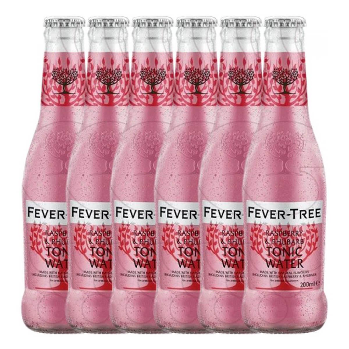 GGO.ae Fever Tree Sweet Raspberry Tonic Water - 24x200ml