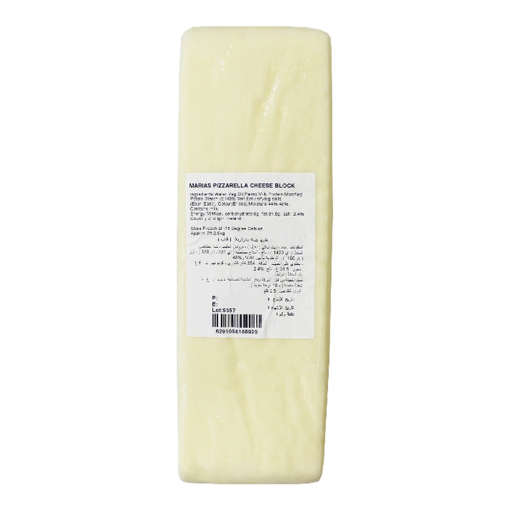 Cheese Mozzarella Block Marias 4x2.5kg