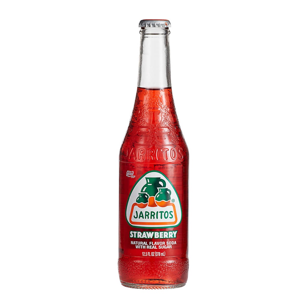 Soda Flavor Strawberry Jarritos 24x370ml