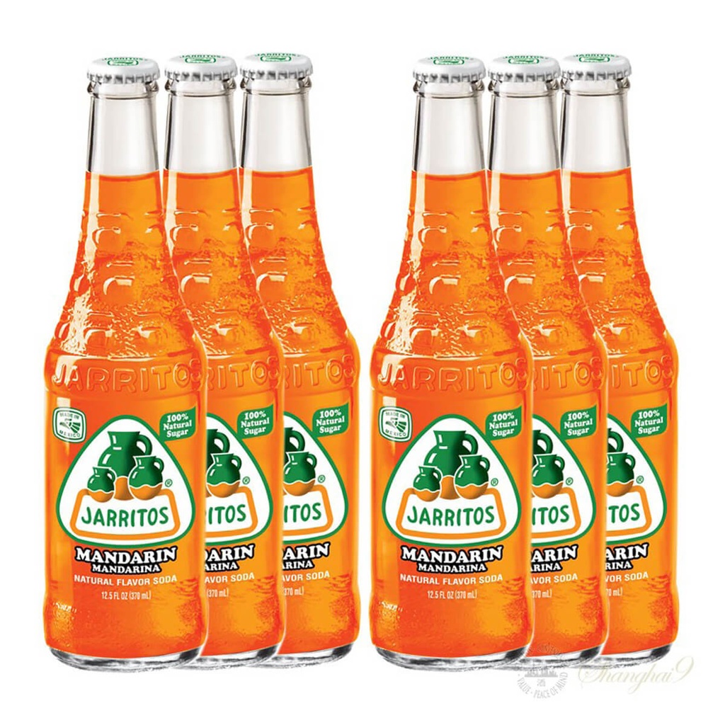 Soda Flavor Mandarin Jarritos 24x370ml