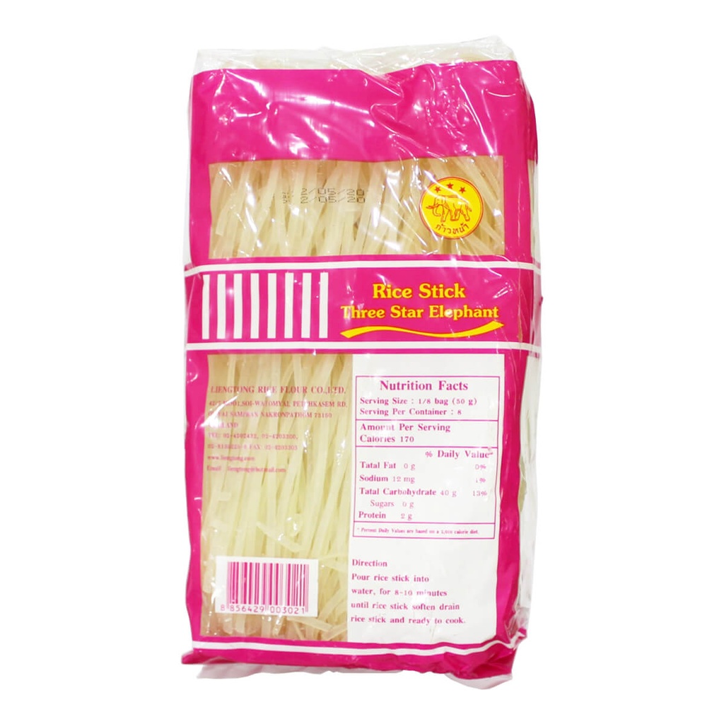 Rice Stick 3mm 3Star 30x400g