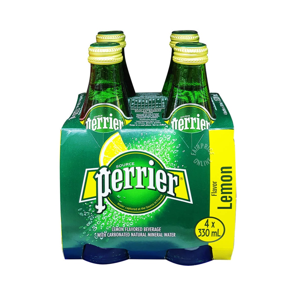 Perrier Water With Lemon 24x330ml