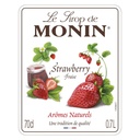 Monin Strawberry Syrup, France - 6x700ml