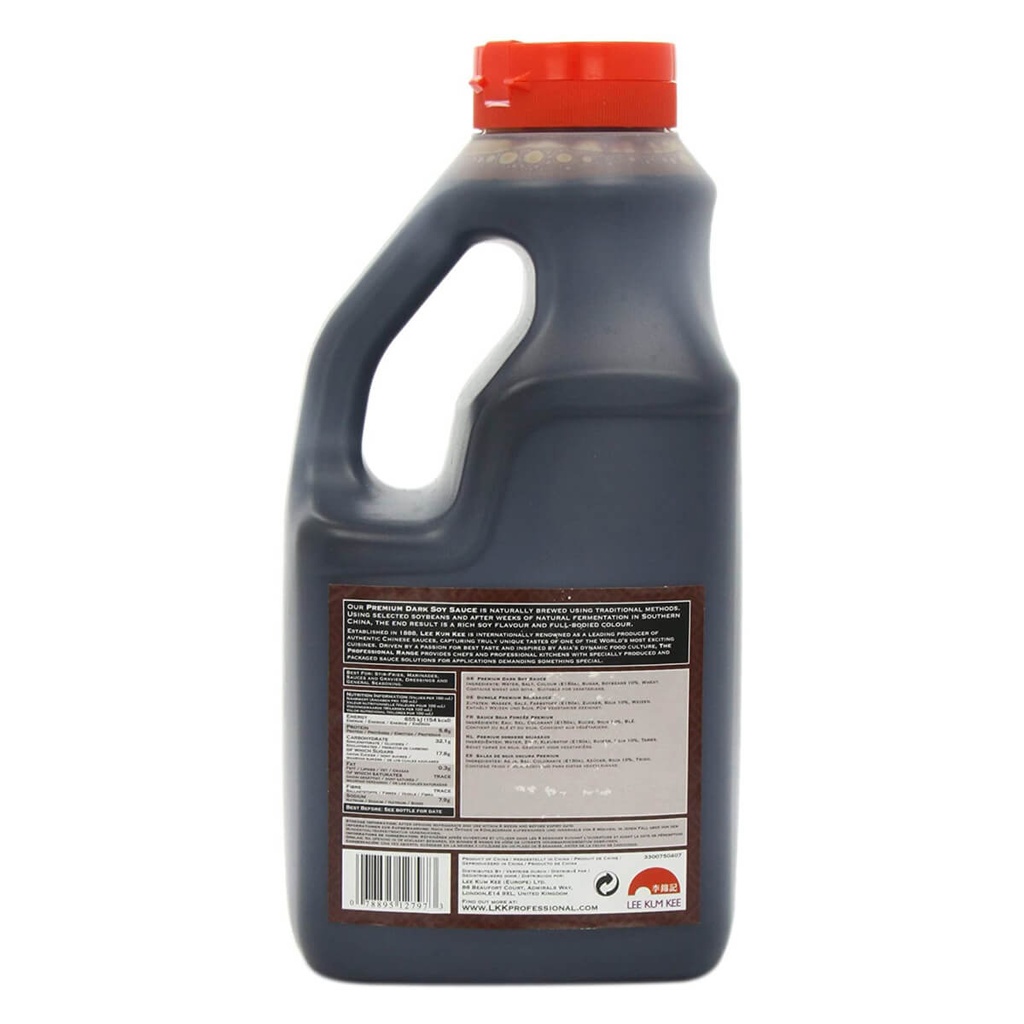 LKK Dark Soy Sauce - 6x1.9ltr