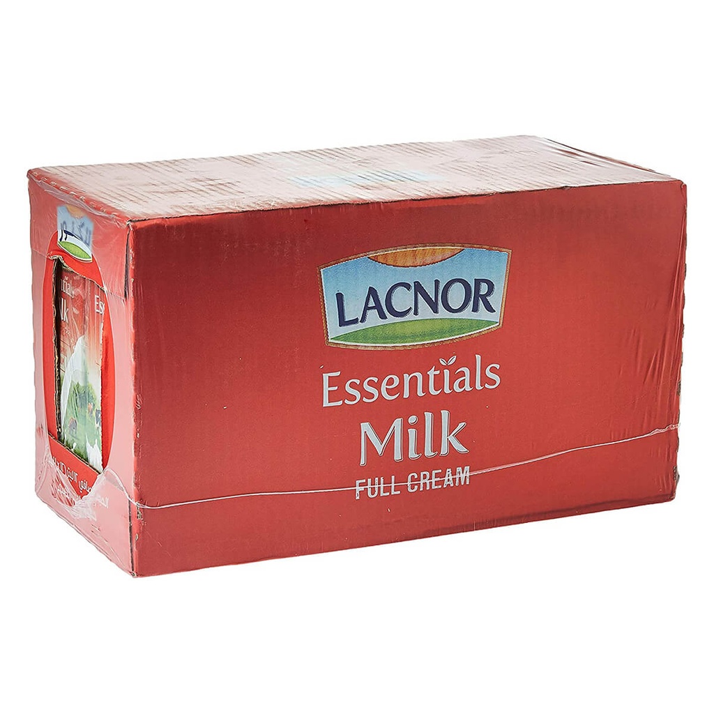 Lacnor Milk Full Cream - 12x1ltr