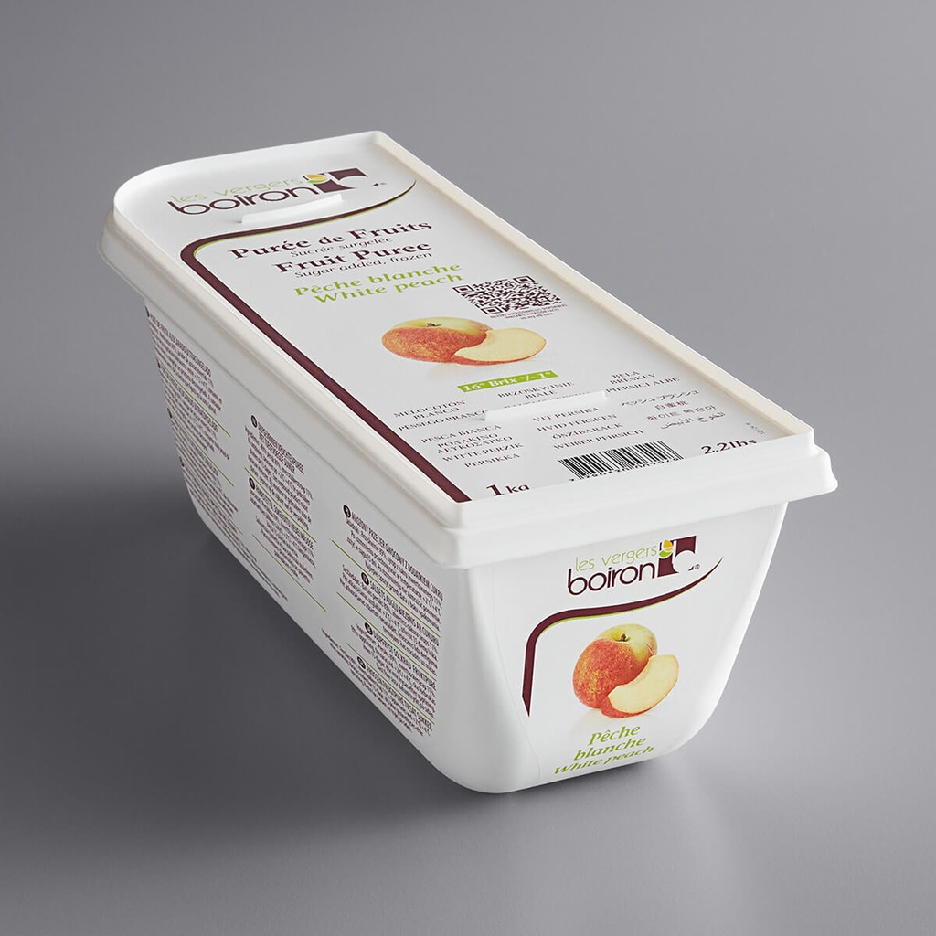 Puree White Peach Boiron 1x1kg