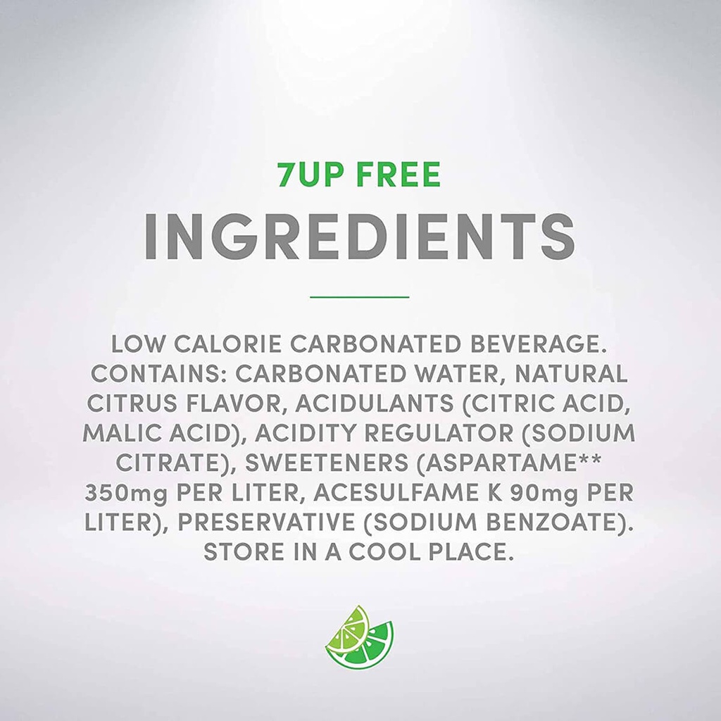 7UP Lime Diet Soft Drink, UAE - 24x330ml