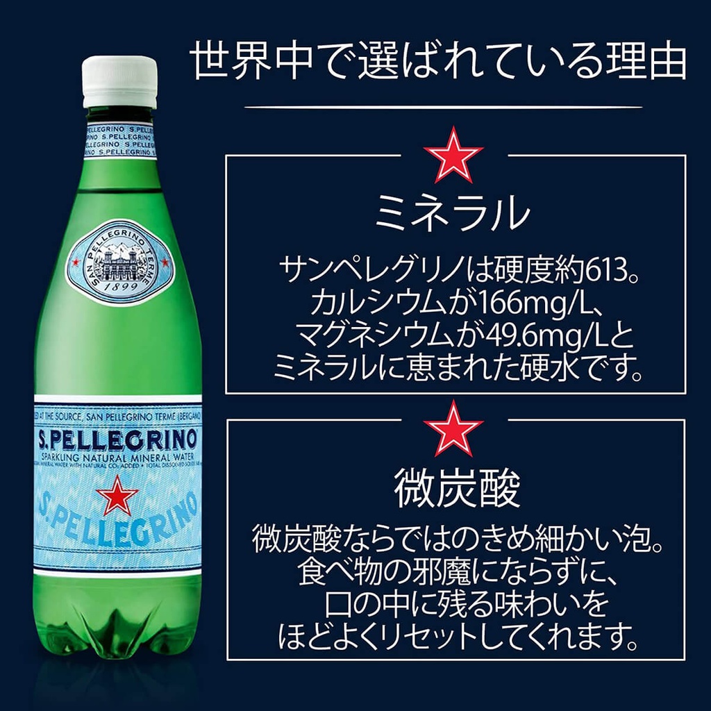 San Pellegrino Water PET - 24x500ml