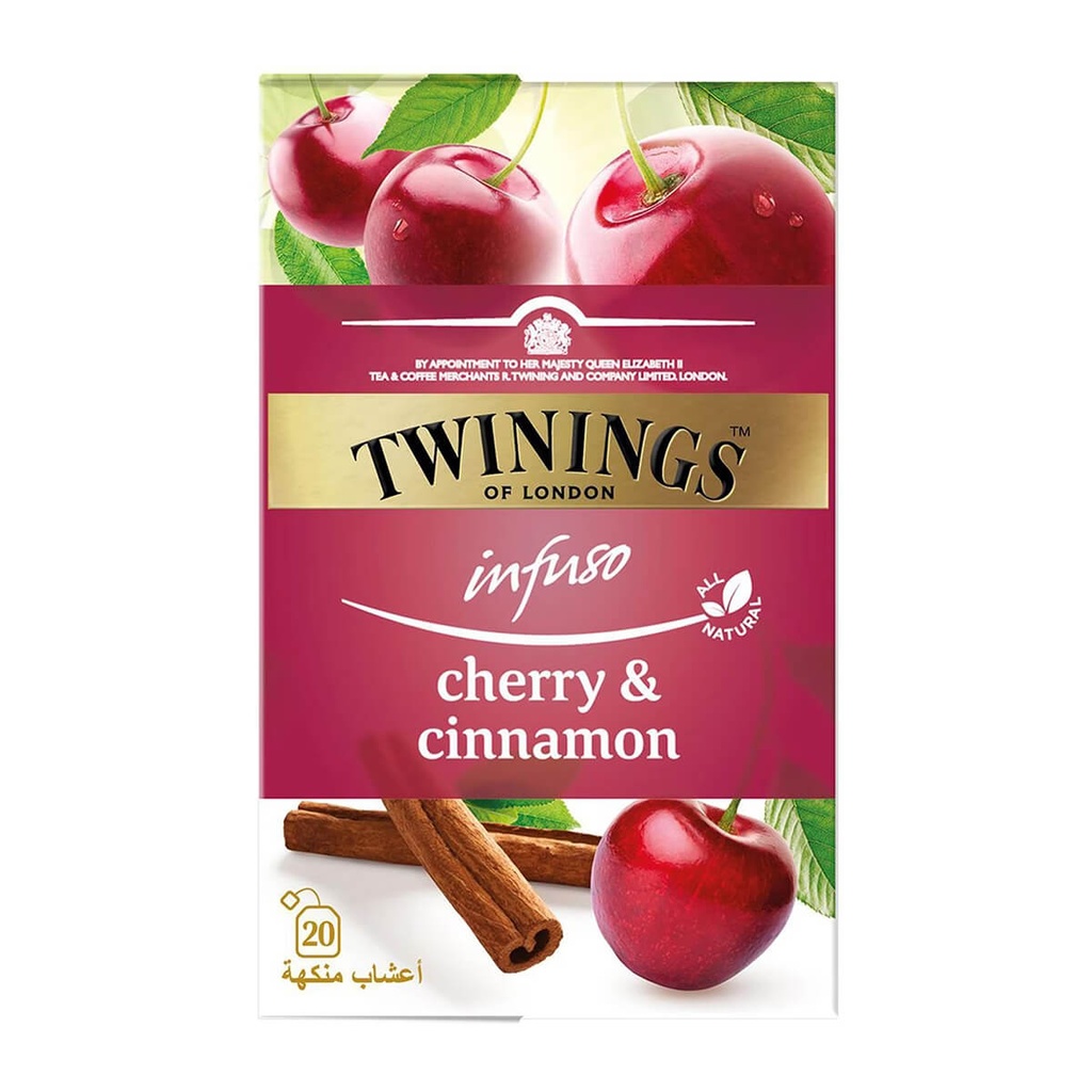 Twinings Cherry & Cinnamon Tea - 6x20's