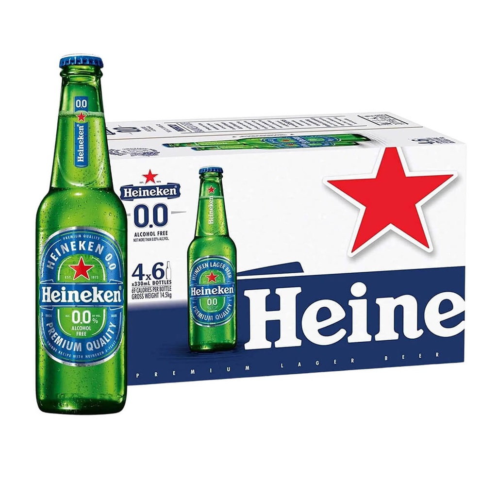 Heineken 0% Malt Beverage - 24x330ml