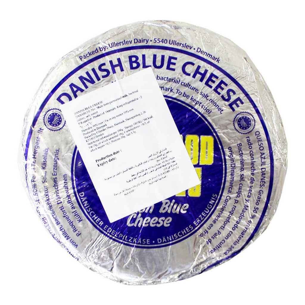 Grand'Or Danish Blue Cheese - 1x1kg