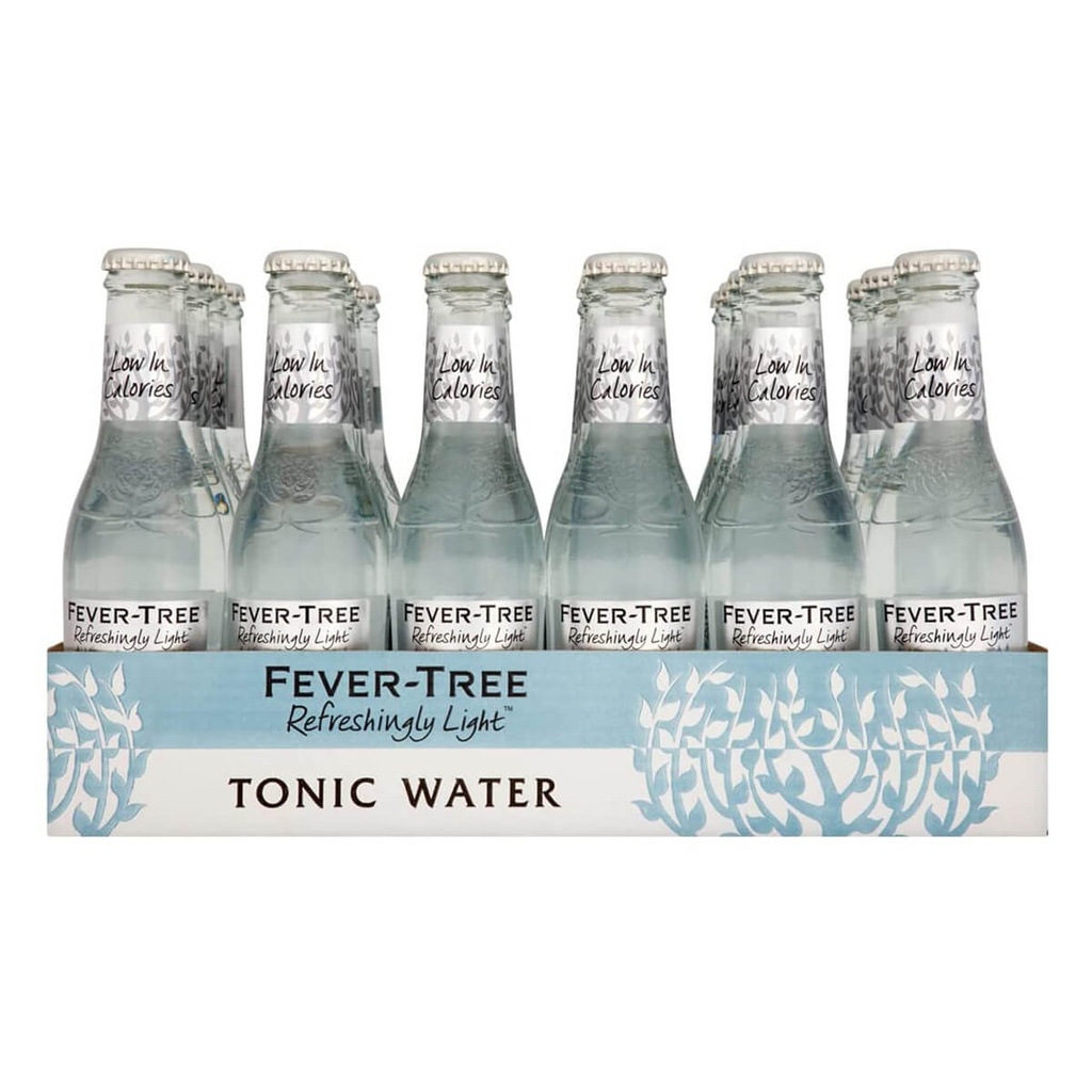 Fever Tree Refreshingly Light Tonic Water - 24x200ml