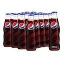 Pepsi Cola Soft Drink, Glass, UAE - 24x250ml