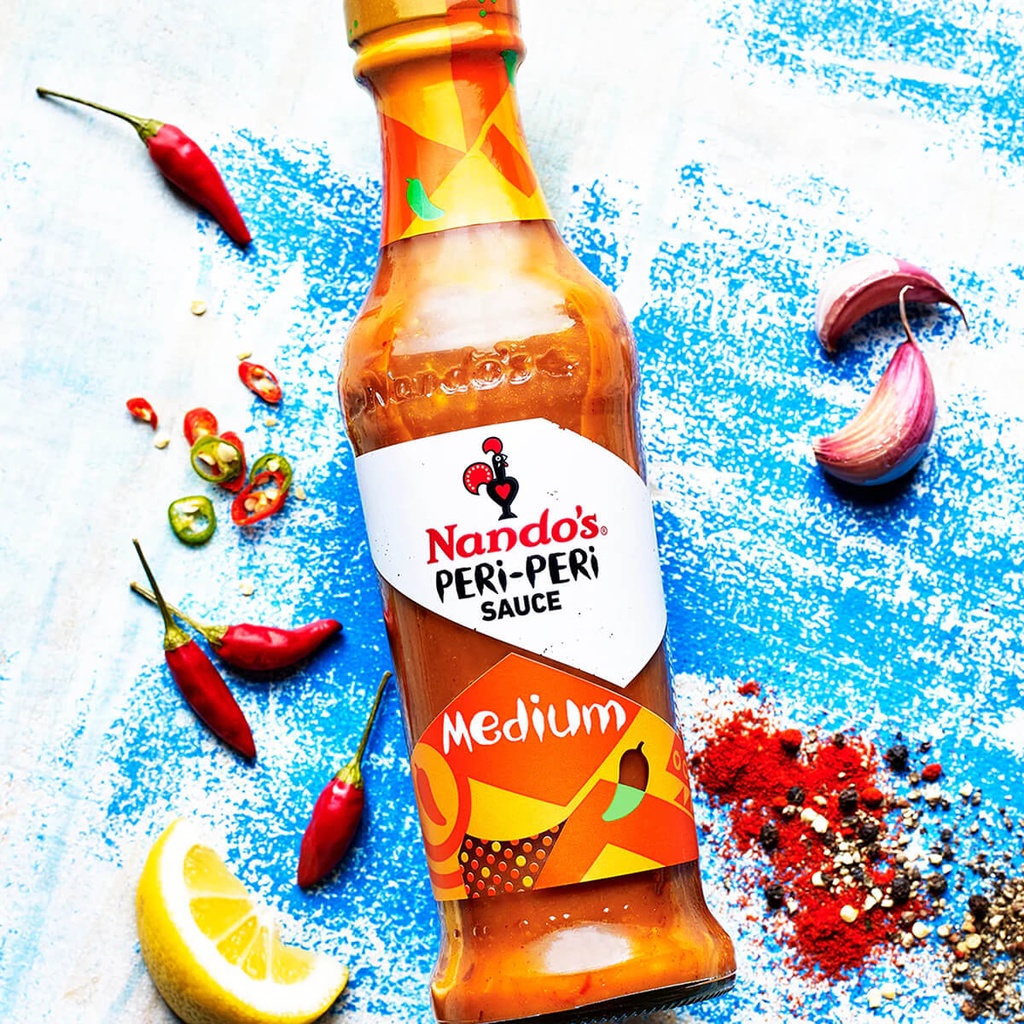 Nando's Medium Peri Peri Sauce - 6x250ml