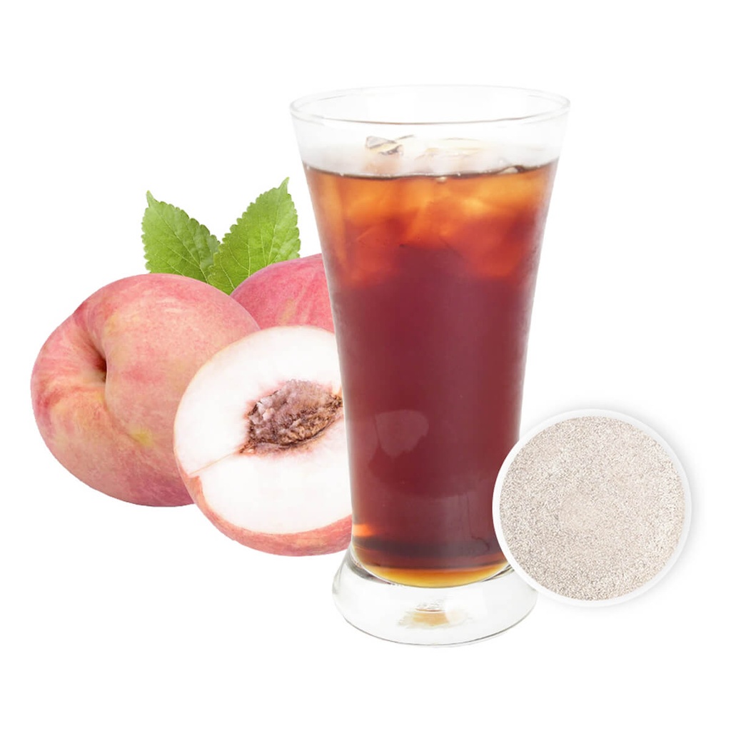 High Tea Instant Peach Ice Tea Powder, Taiwan - 20x1kg