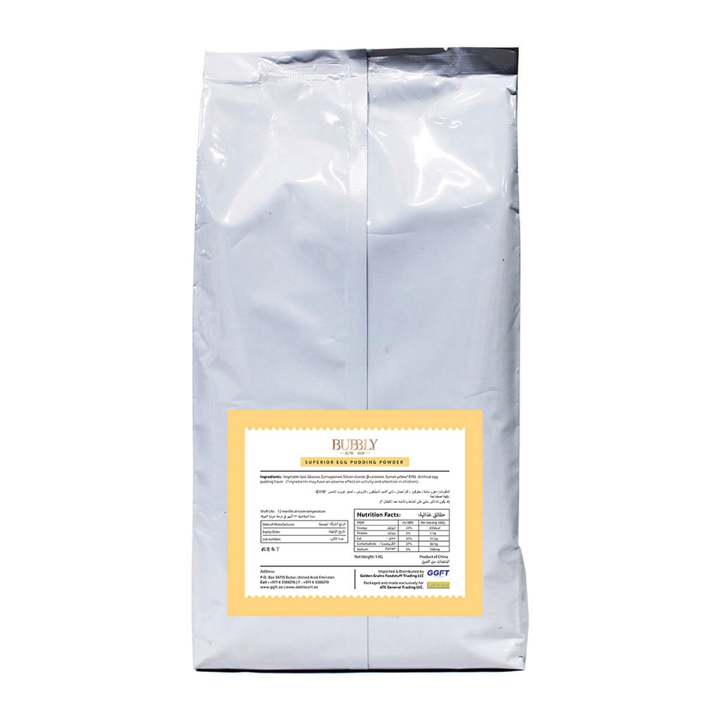 Superior Egg Pudding Powder Egg CN Bubbly 20x1kg