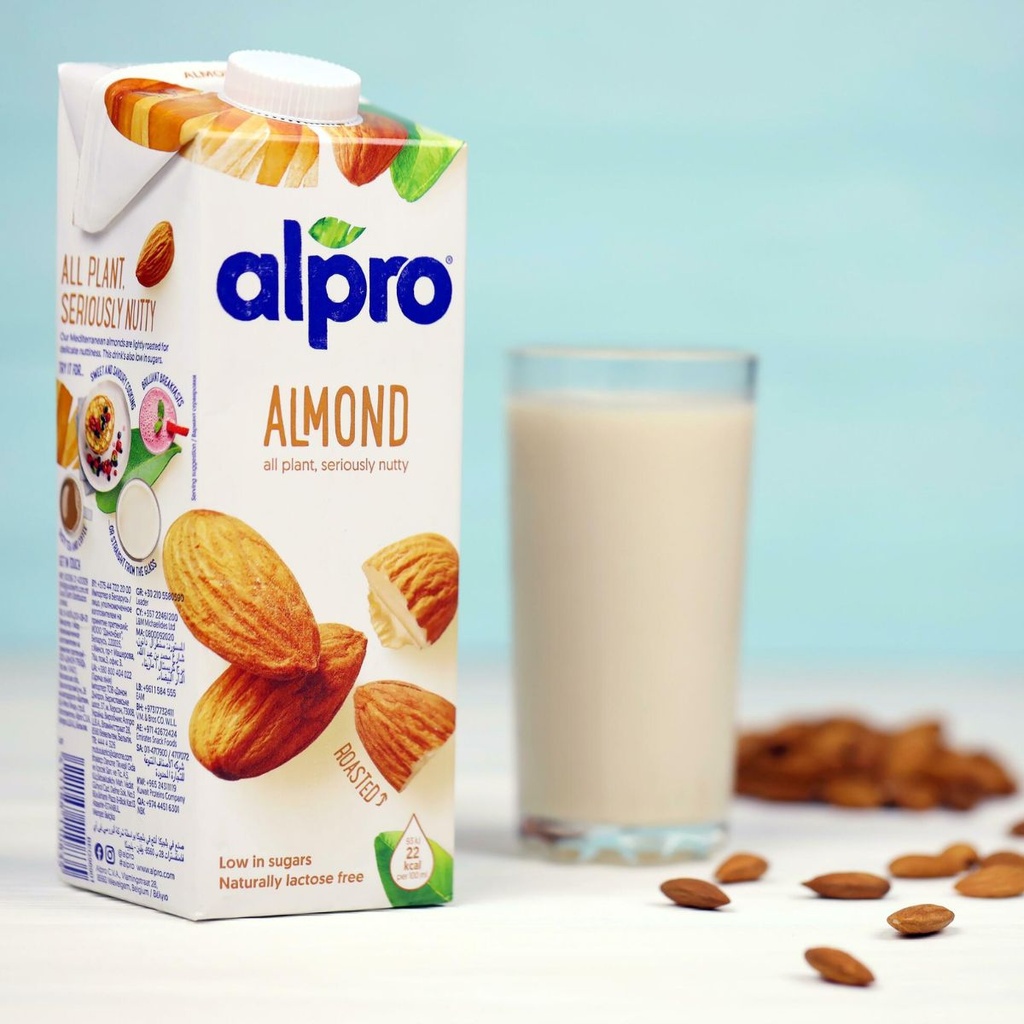 Alpro Almond Milk Reg. Design Packing - 8x1ltr