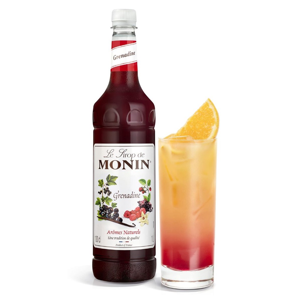 Monin Grenadine Syrup PET, France  - 6x1ltr