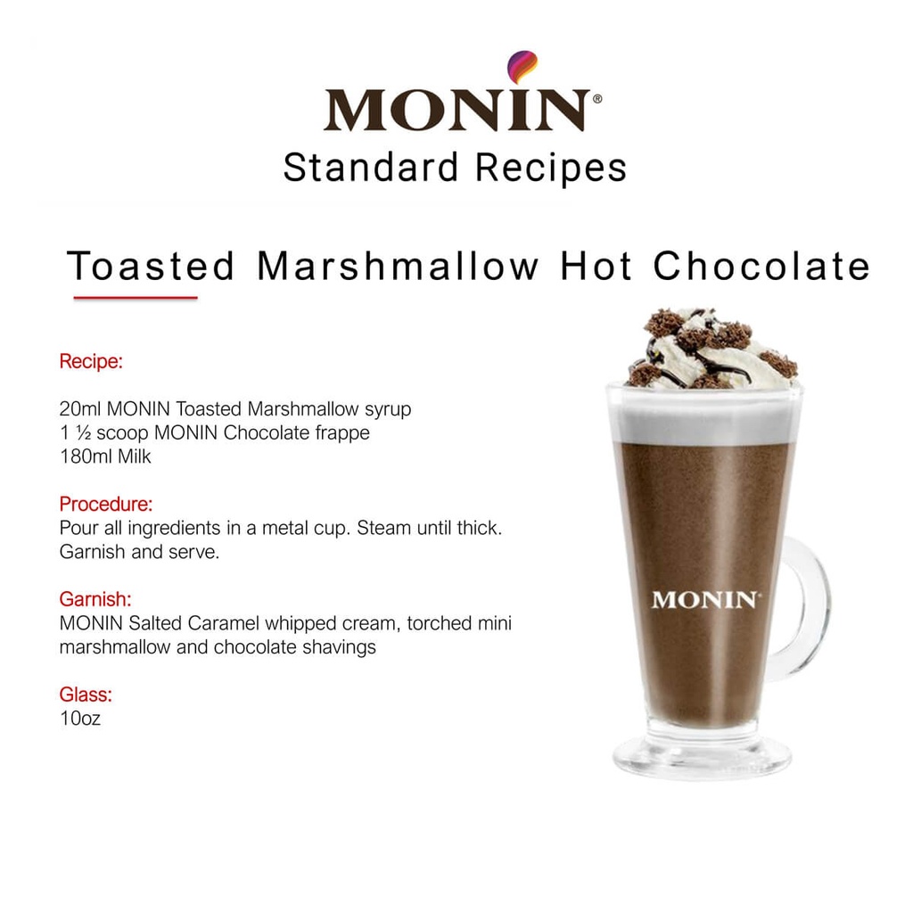 Syrup Toasted Marshmallow Monin FRA 6x700ml