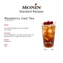 Syrup Raspberry Tea Monin FRA 6x700ml