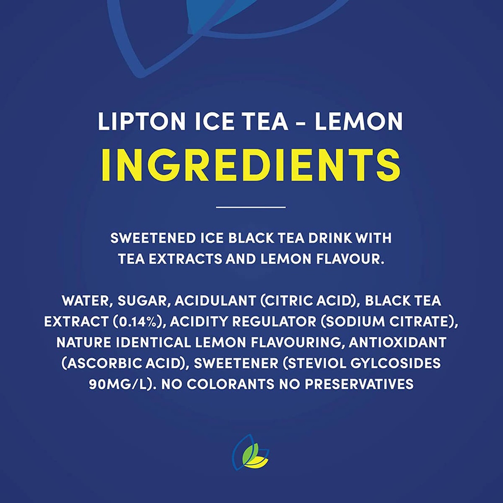 Tea Ice Lemon Lipton 24x320ml