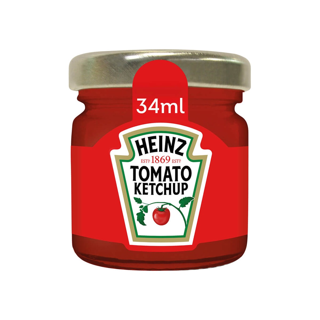 Heinz Tomato Ketchup Mini Room Service - 80x39g