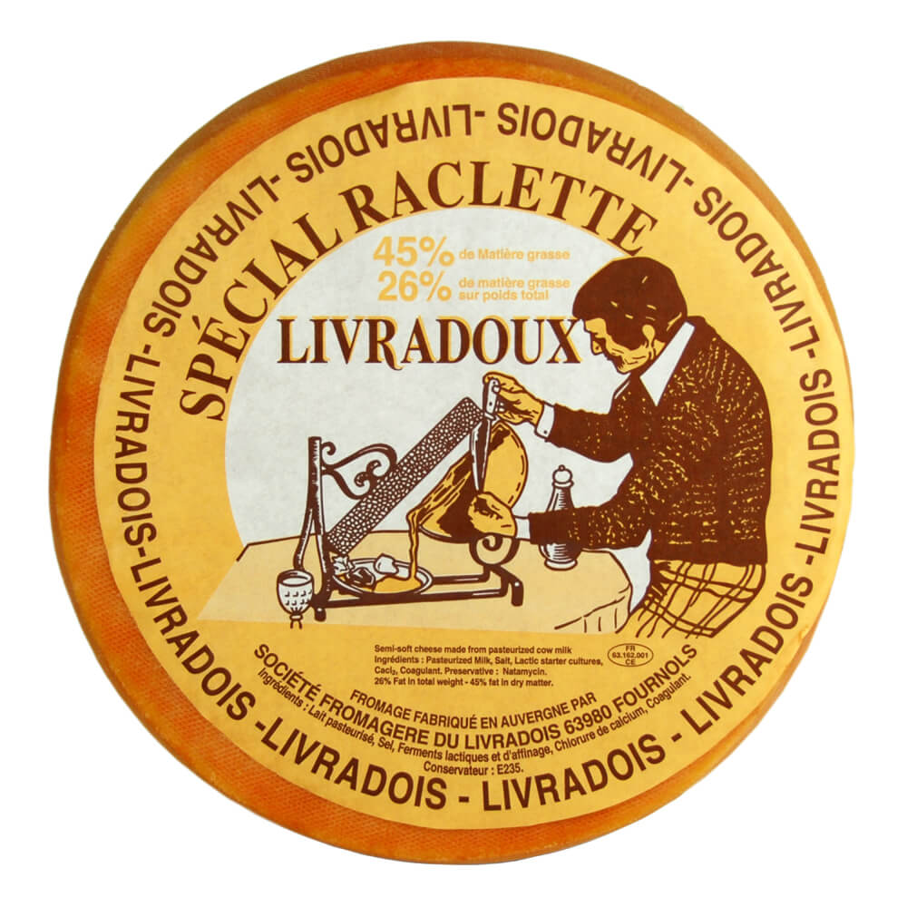 Livrados Raclette Cheese, France - 1x1kg