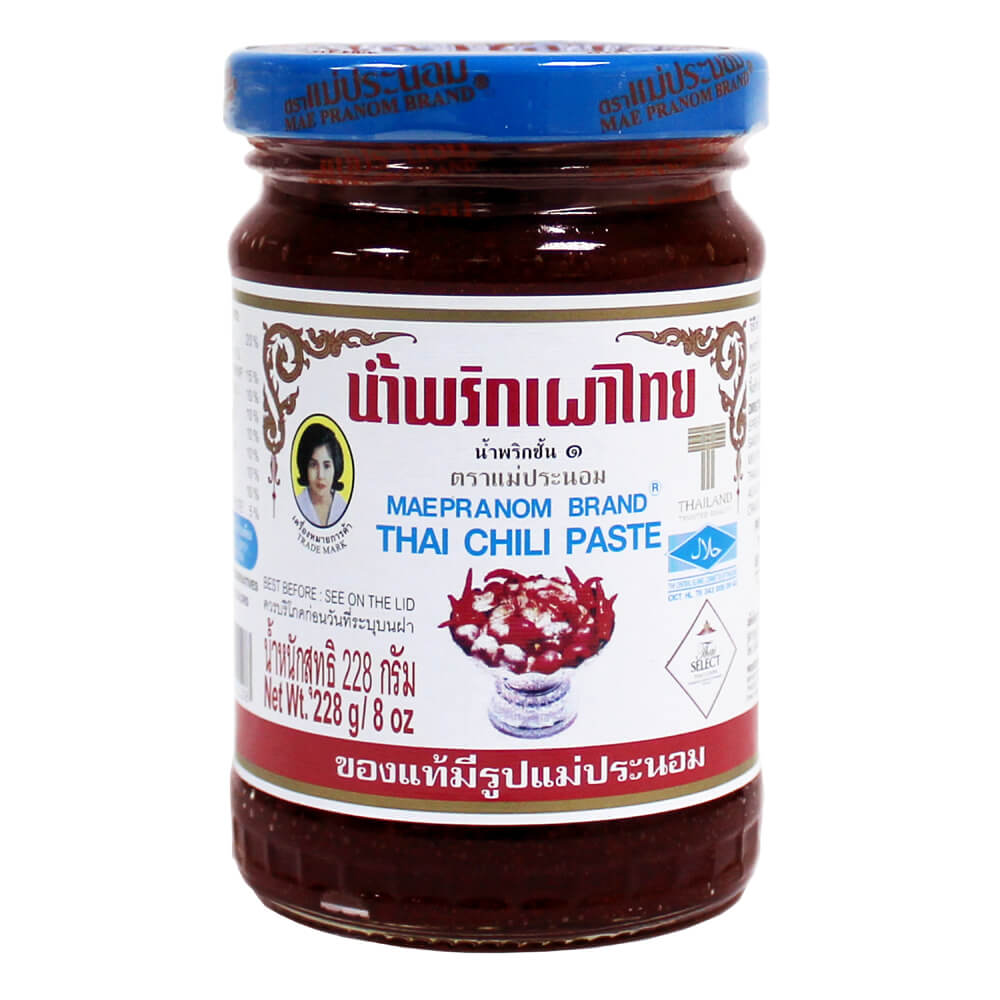 Mae Pranom Thai Chilli Paste - 24x228g