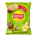 Lay's Salt & Vinegar Potato Chips - 50x40g