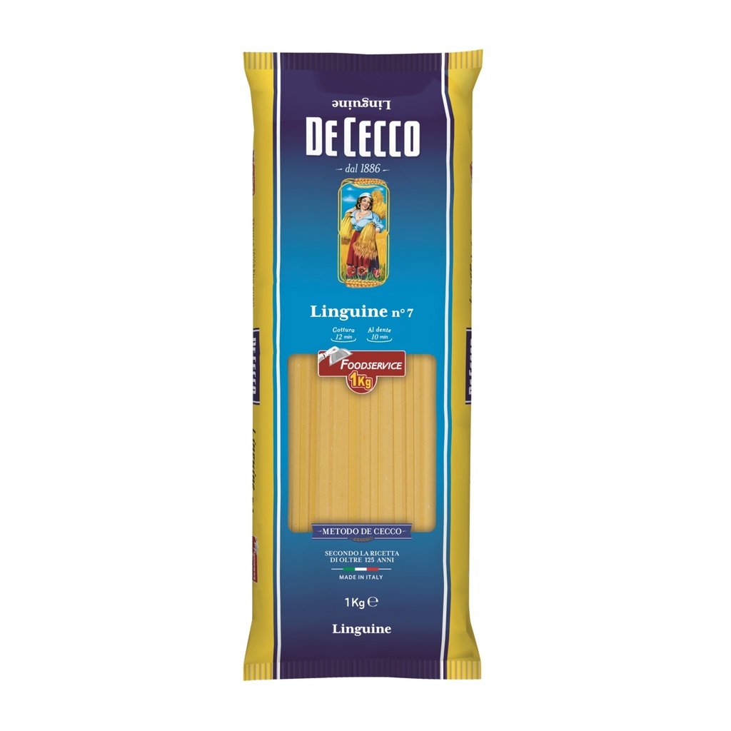DeCecco Linguine #7 Pasta - 12x1kg