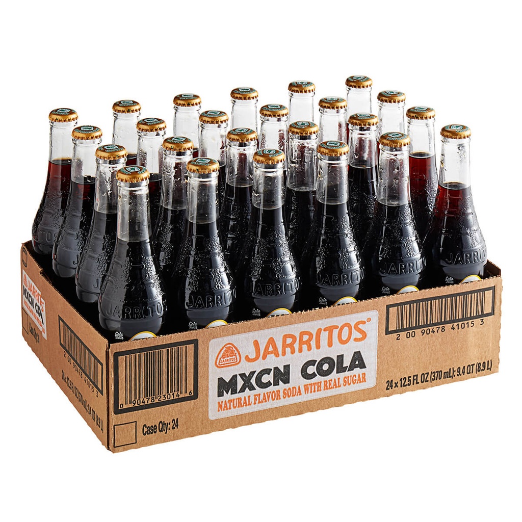 Jarritos Mexican Cola Soft Drink - 24x370ml