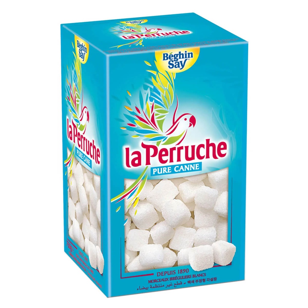 La Perruche White Sugar Cubes - 4x2.5kg