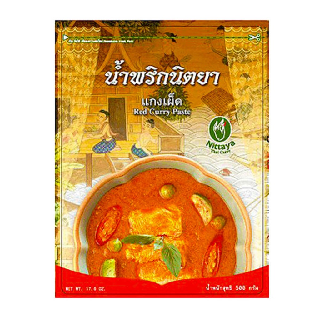 Nittaya Red Curry Paste - 10x1kg