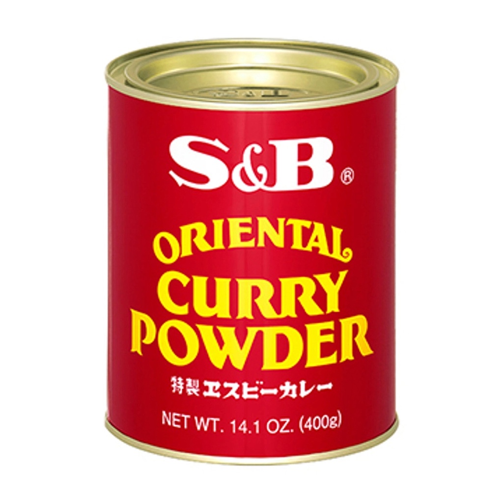 S&B Red Oriental Curry Powder, Japan - 20x400g