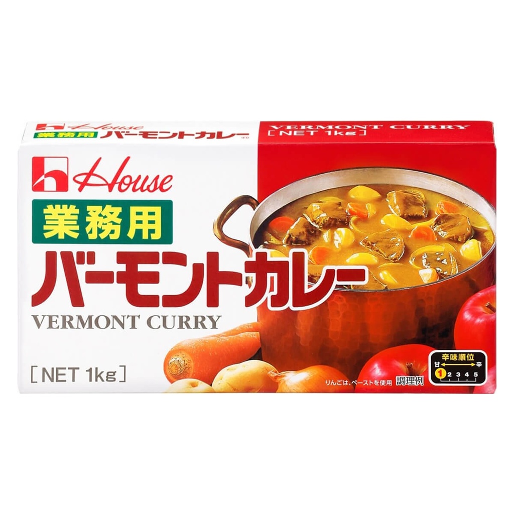 House Foods Vermont Curry Sauce, Japan - 20x1kg