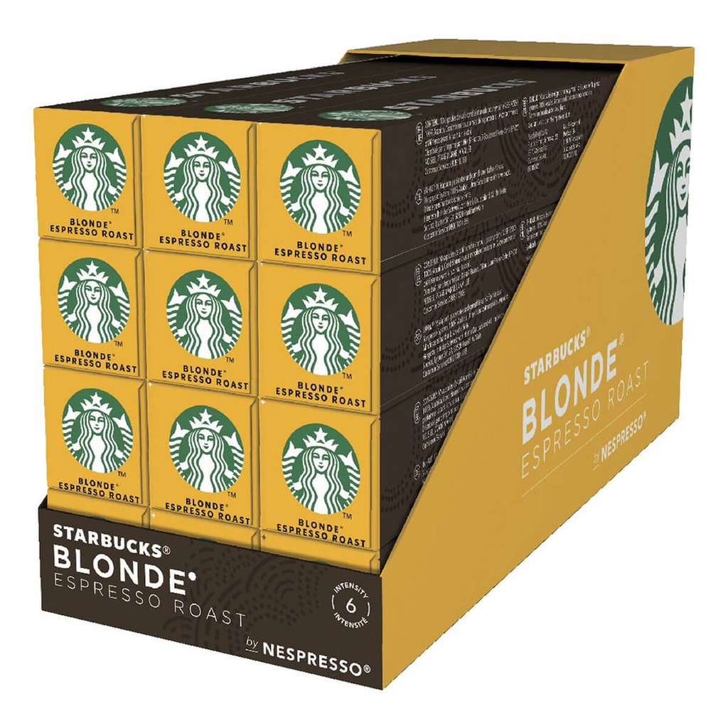 Starbucks Blonde Espresso Roast Capsules - 12x53g