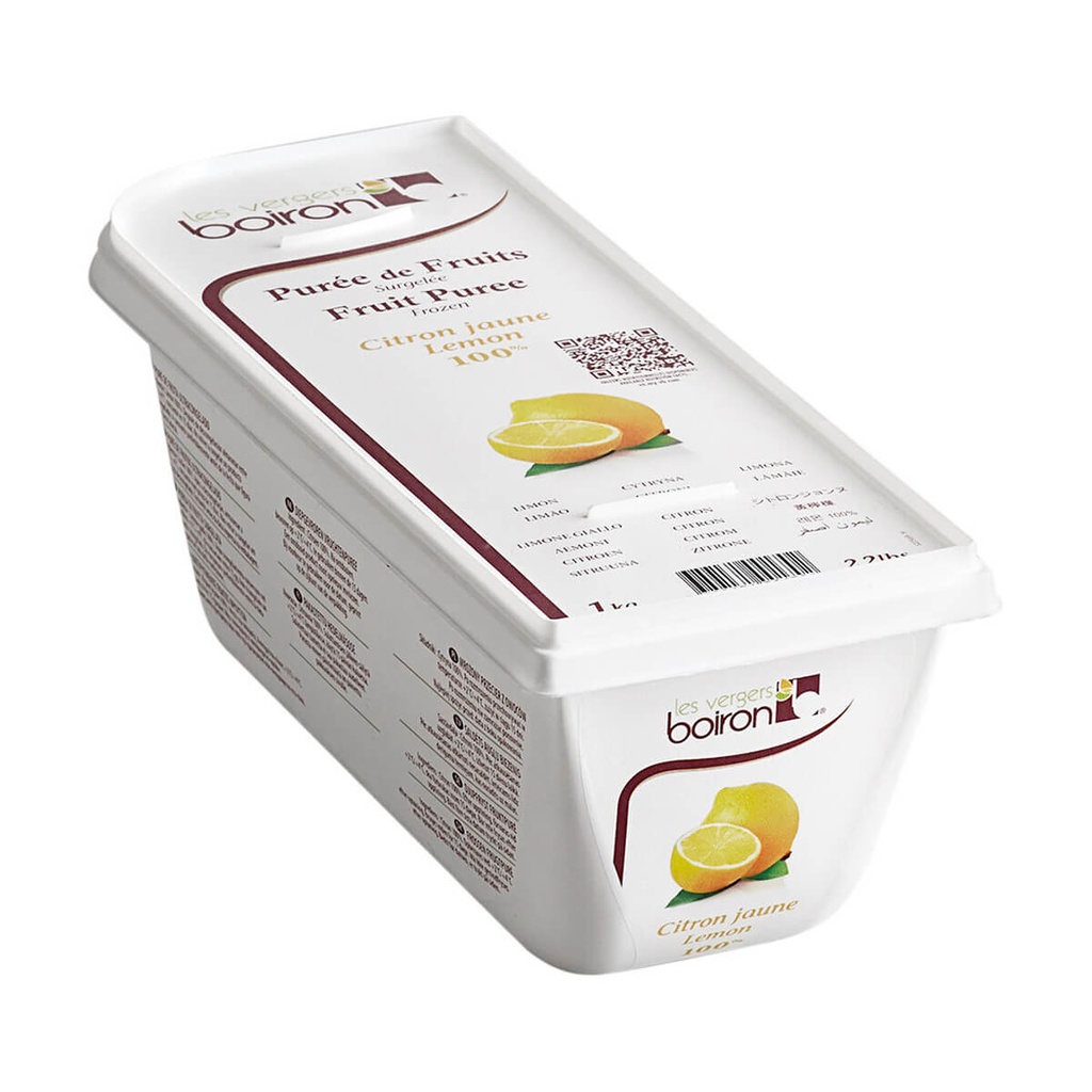 Boiron Lemon Puree, No Sugar, France - 1x1kg