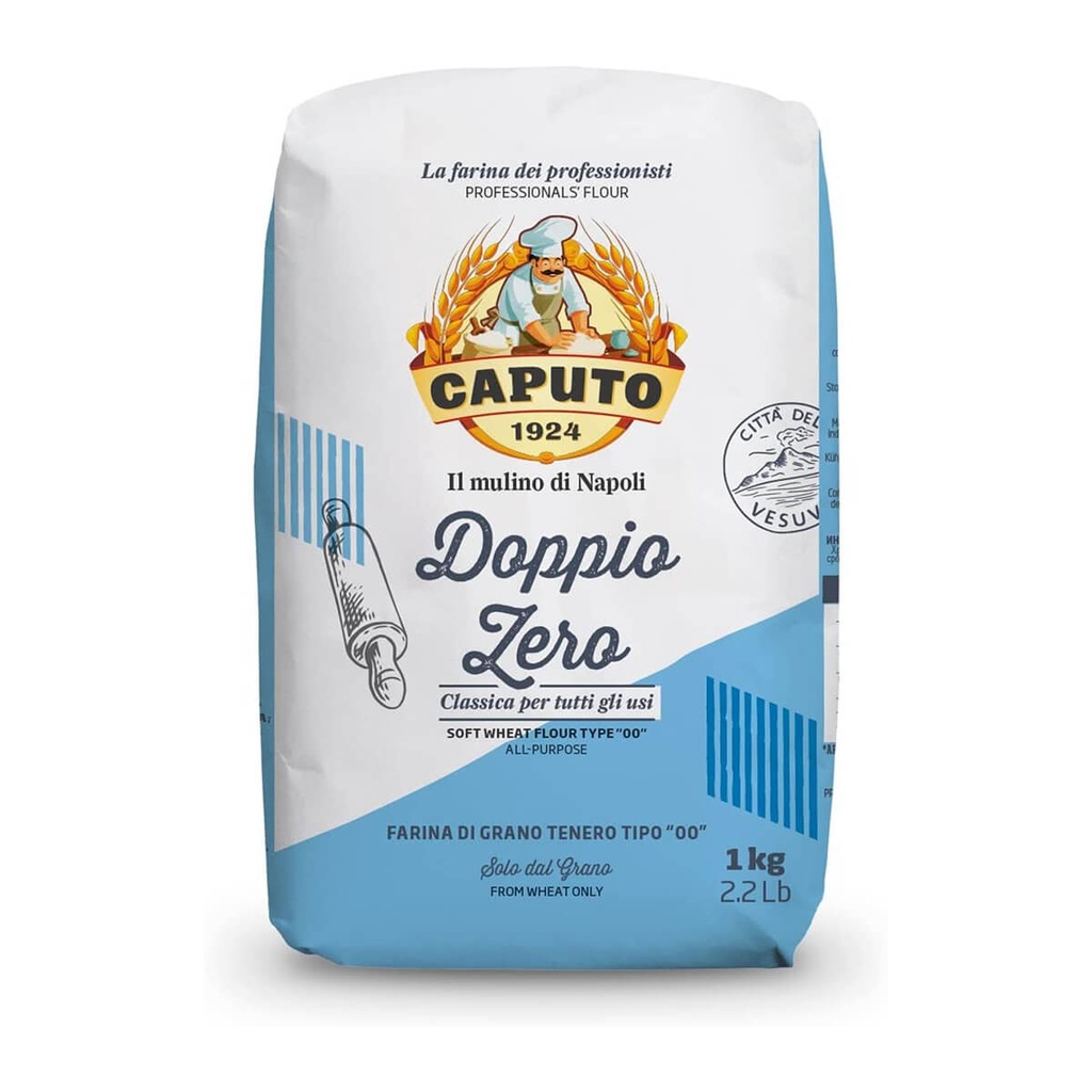 Caputo Pizza Flour '00 All Purpose, Blue, Italy - 10x1kg