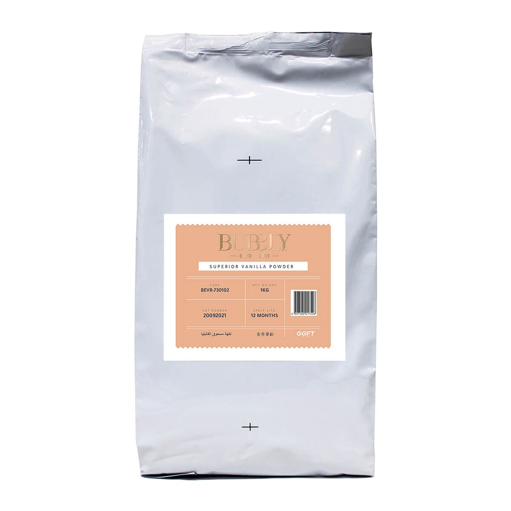 Bubbly Vanilla Superior Powder CN - 20x1kg