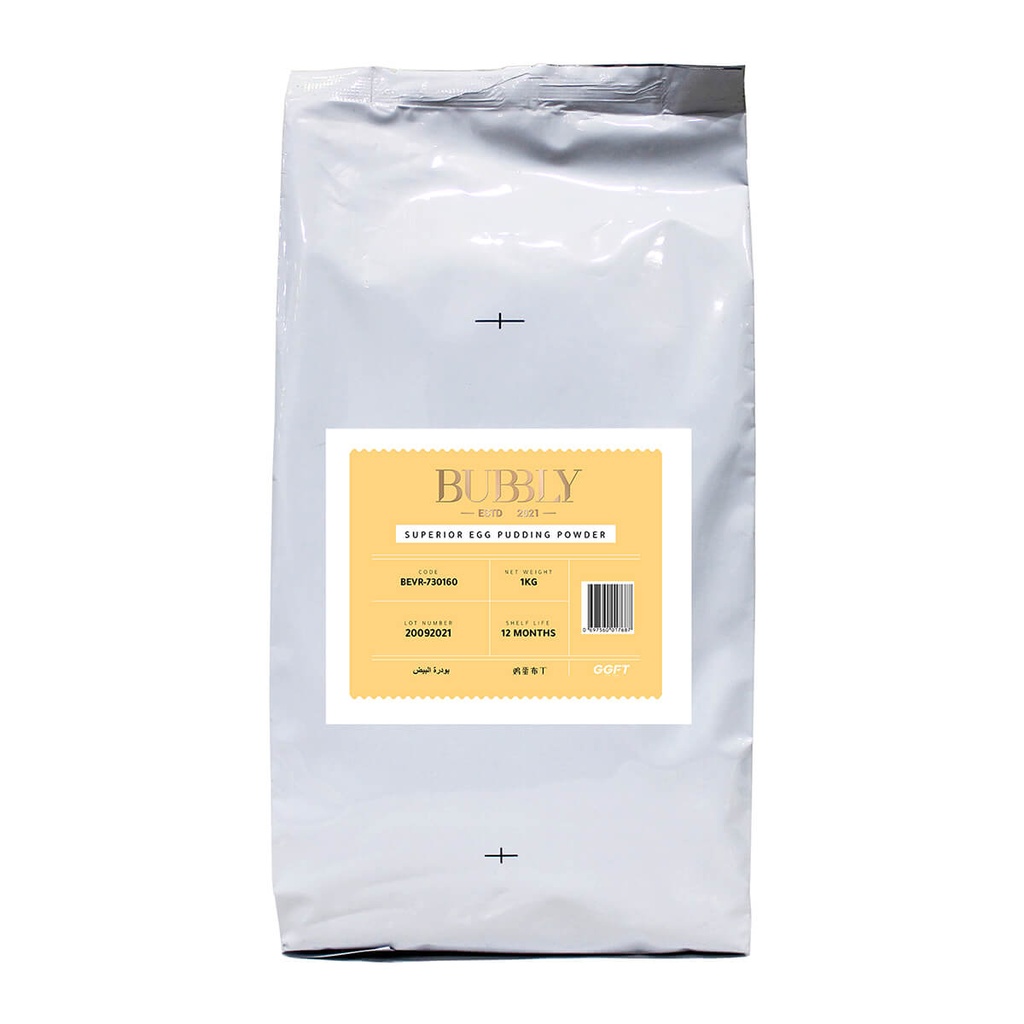 Bubbly Superior Egg Pudding Powder CN - 20x1kg