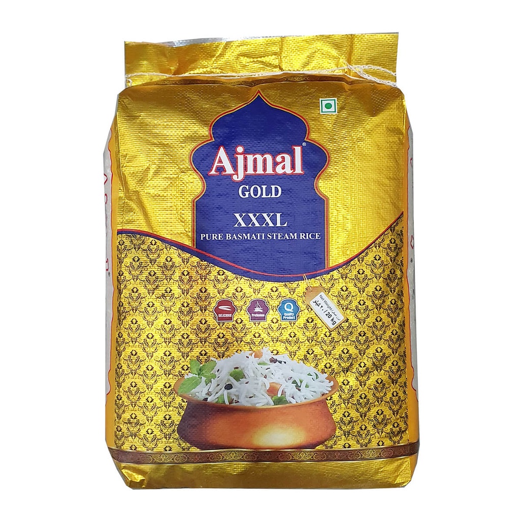 Ajmal Basmati Rice Gold XXXL - 1x20kg