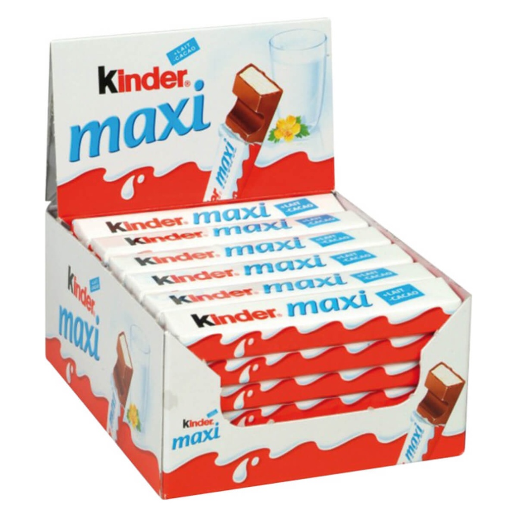 Kinder Maxi Milk Chocolate - 36x21g