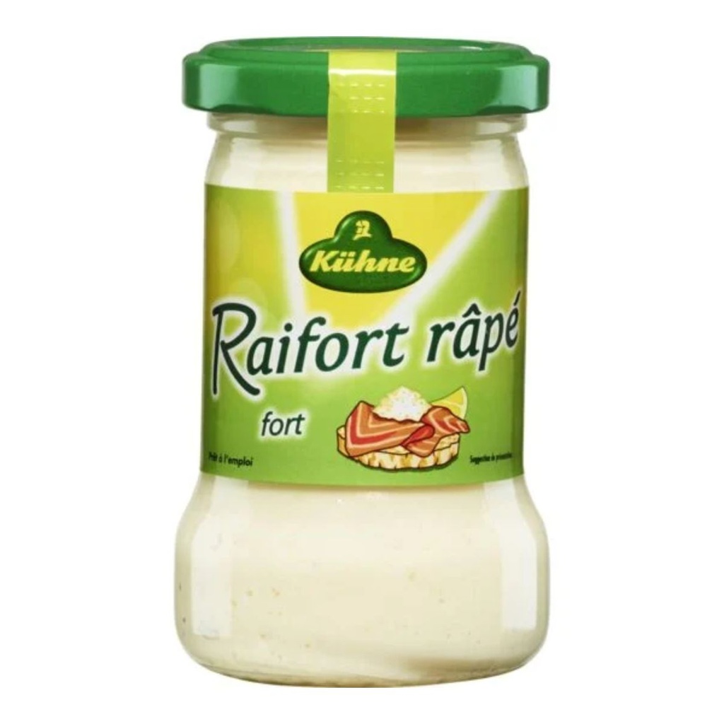 Kuhne Horseradish Sauce, Germany - 6x140g