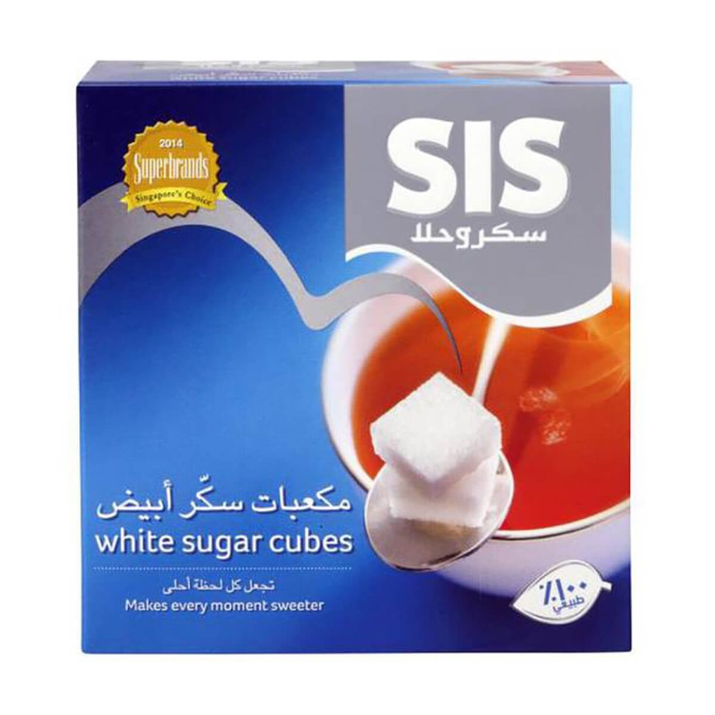 SIS White Sugar Cubes - 24x454g