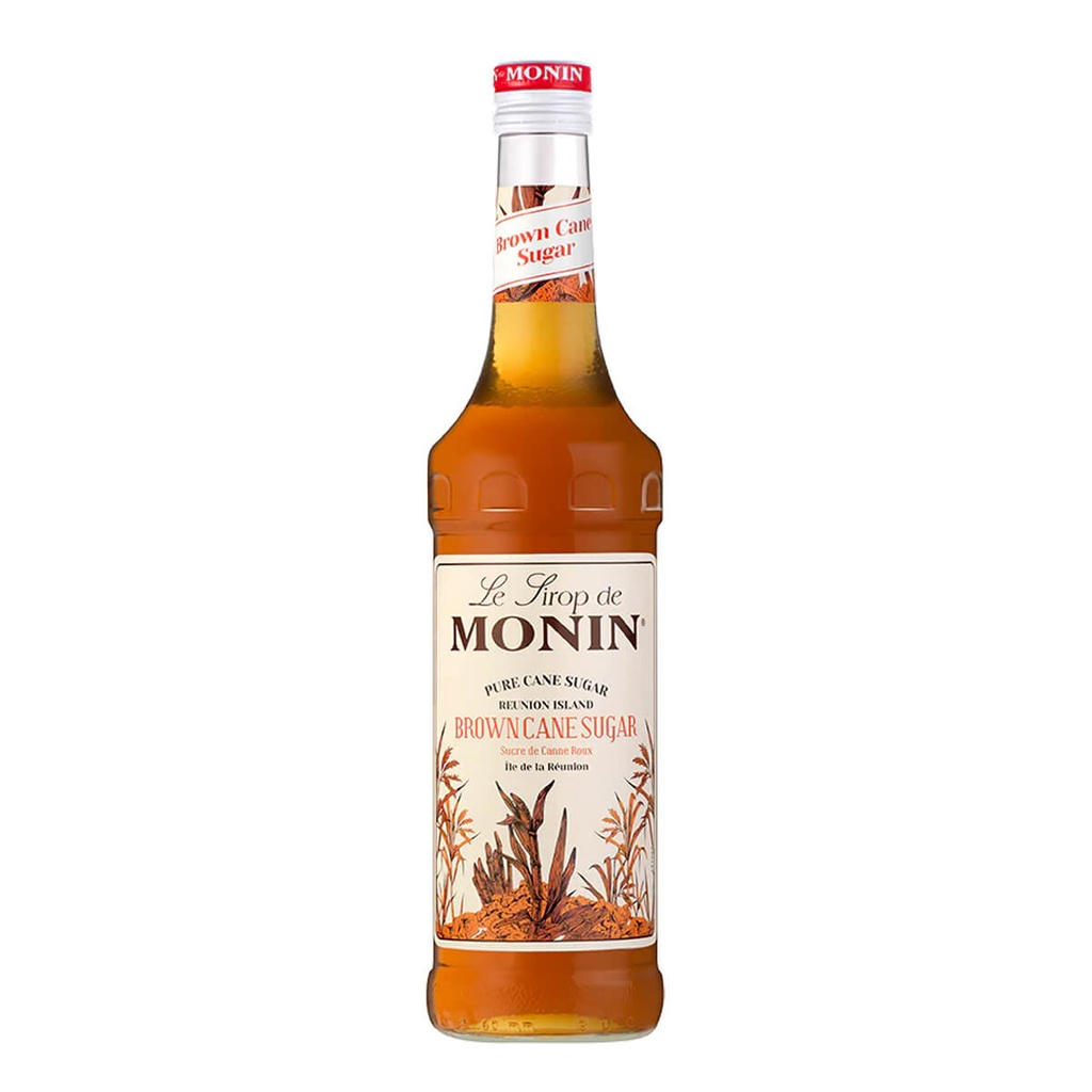 Monin Brown Pure Cane Sugar Syrup - 6x700ml