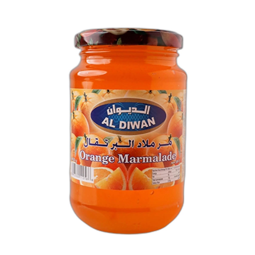 Al Diwan Orange Jam - 12x380g