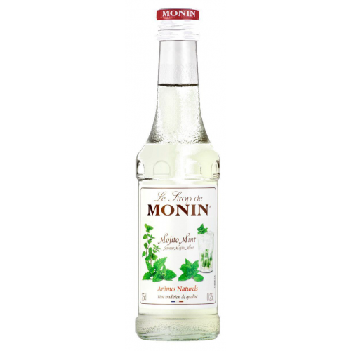 Monin MINI Wild Mint Syrup, France - 6x250ml