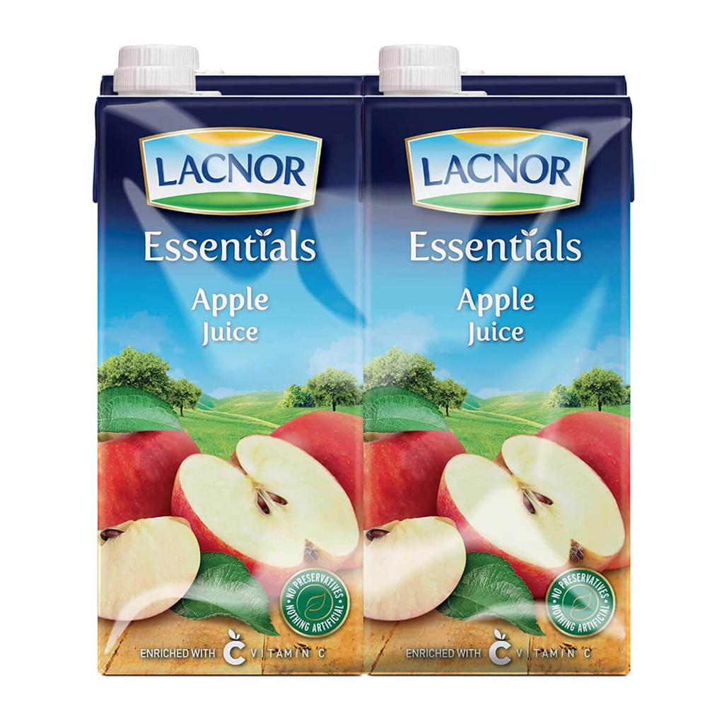 Lacnor Apple Juice Essentials - 12x1ltr