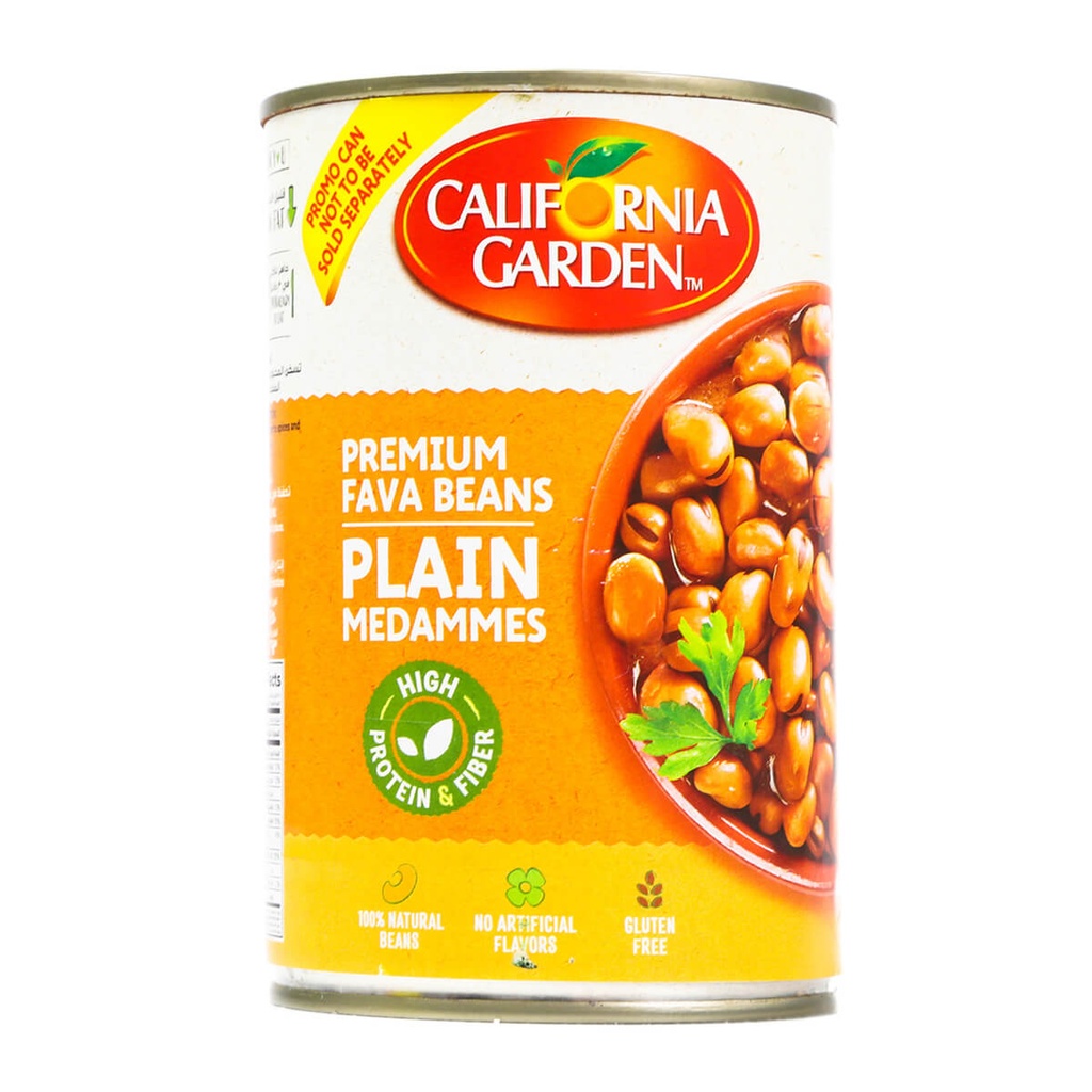 California Garden Plain Foul Medammes - 24x450g